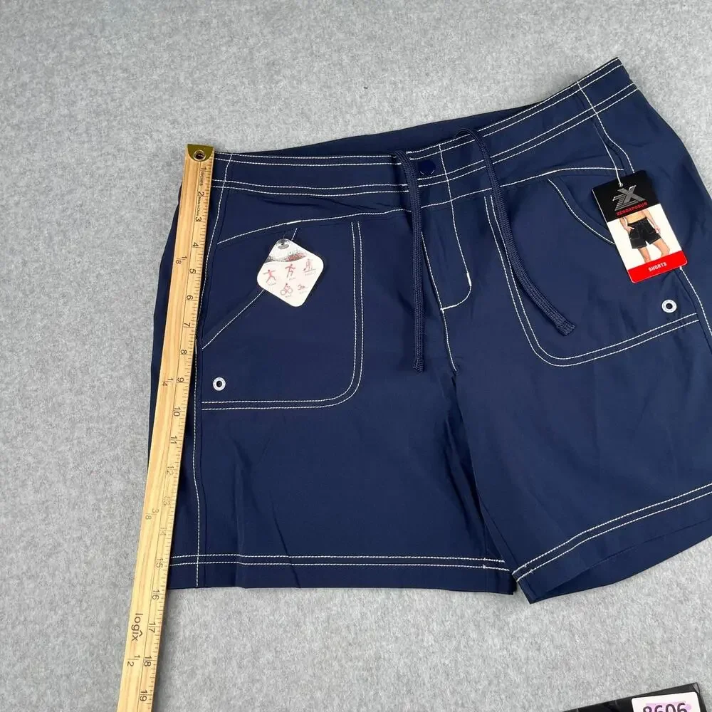 ZeroXposur Swim Trunks Mens Medium Navy Blue Board Shorts Bathing Suit